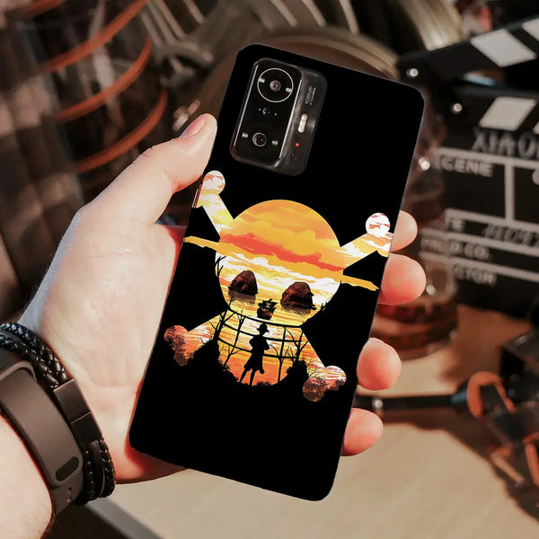 Husa compatibila cu Xiaomi Mi 11T Pro model One Piece Skull, Silicon, TPU, Viceversa - Viceversa