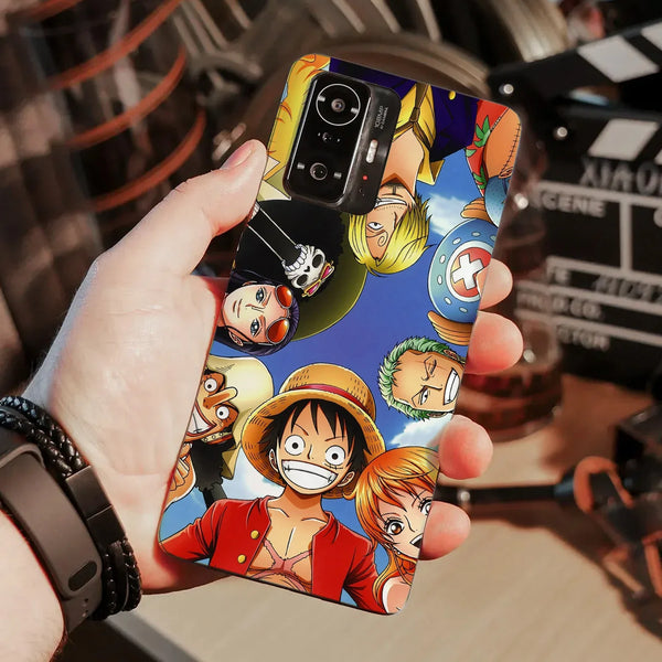 Husa compatibila cu Xiaomi Mi 11T Pro model One Piece Crew, Silicon, TPU, Viceversa - Viceversa