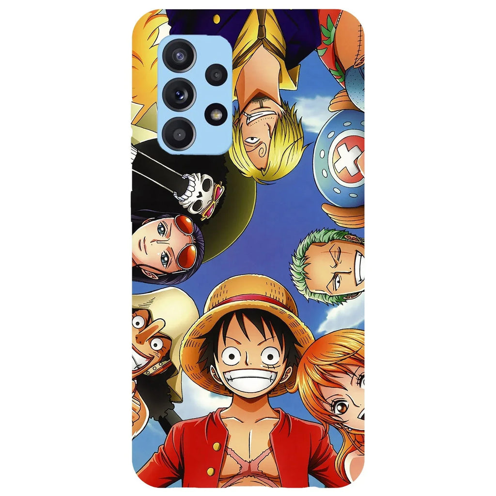 Husa Samsung Galaxy Galaxy A72 5G model One Piece Crew, Silicon, TPU, Viceversa - Viceversa