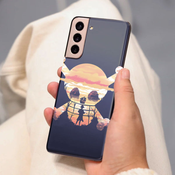 Husa Samsung Galaxy S21 model One Piece Skull, Silicon, TPU, Viceversa