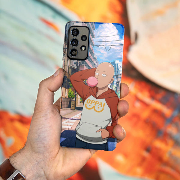 Husa Samsung Galaxy Galaxy A72 model One Punch Man, Silicon, TPU, Viceversa