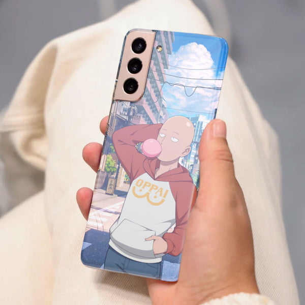 Husa Samsung Galaxy S21 FE model One Punch Man, Silicon, TPU, Viceversa