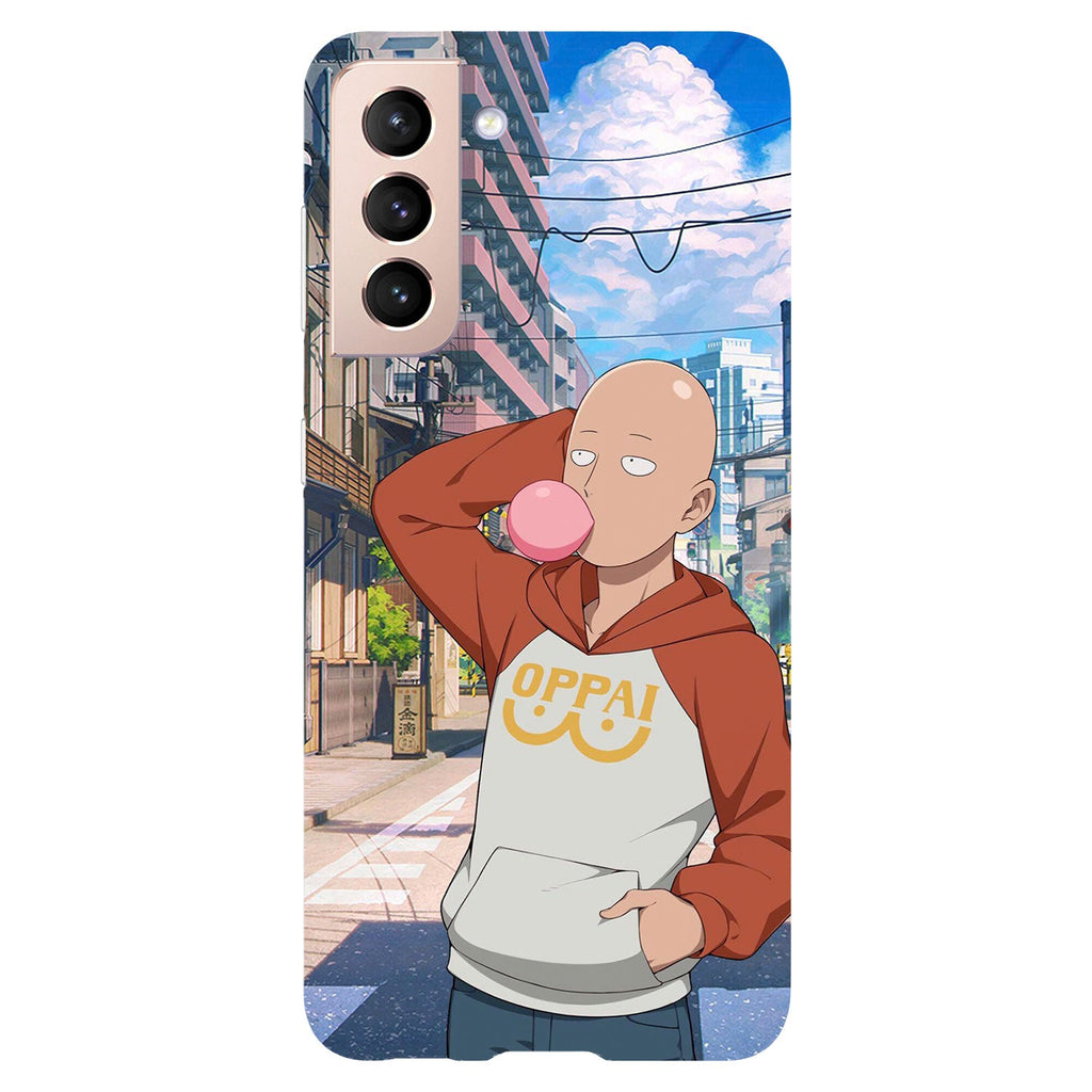 Husa Samsung Galaxy S21 FE model One Punch Man, Silicon, TPU, Viceversa