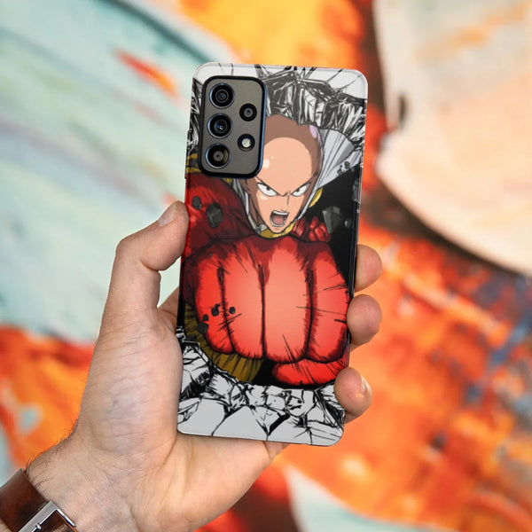 Husa compatibila cu Samsung Galaxy A53 5G model One punch man fist, Silicon, TPU, Viceversa - Viceversa