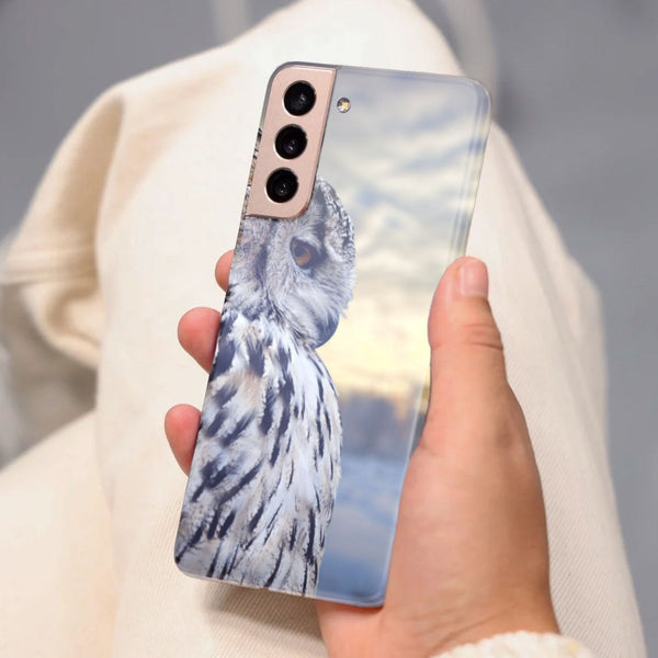 Husa Samsung Galaxy S21 FE model Owl, Silicon, TPU, Viceversa