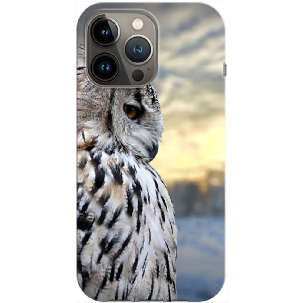 Husa compatibila cu Apple iPhone 14 Pro Max model Owl, Silicon, TPU, Viceversa - Viceversa