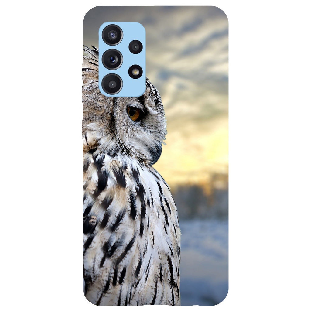 Husa compatibila cu Samsung Galaxy A73 5G model Owl, Silicon, TPU, Viceversa