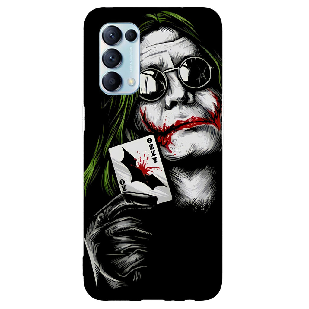 Husa compatibila cu Oppo Reno 5 4G model Ozzy Joker, Silicon, TPU, Viceversa