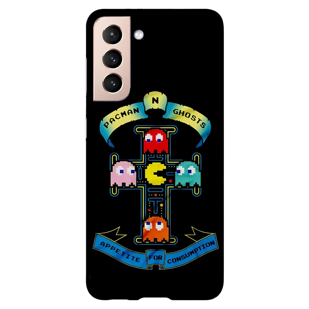 Husa compatibila cu Samsung Galaxy S20 model Pacman N Ghosts, Silicon, TPU, Viceversa - Viceversa