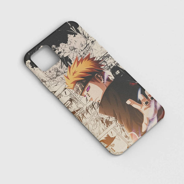 Husa compatibila cu Apple iPhone 12 Mini model Pain Naruto, Silicon, TPU, Viceversa - Viceversa