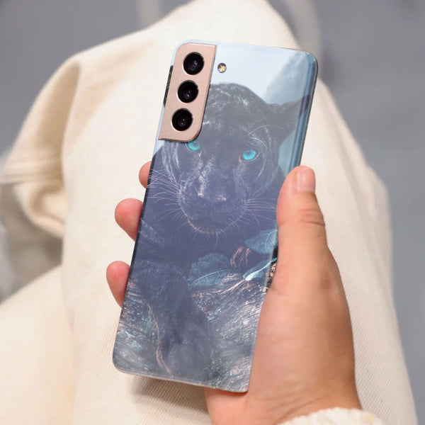 Husa compatibila cu Samsung Galaxy S21 FE model Panther, Silicon, TPU, Viceversa