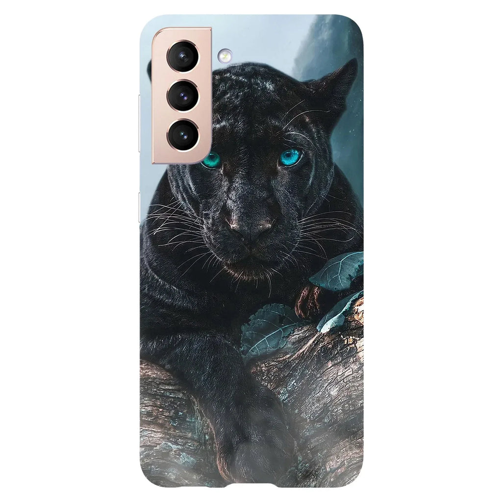 Husa compatibila cu Samsung Galaxy S21 Ultra model Panther, Silicon, TPU, Viceversa - Viceversa