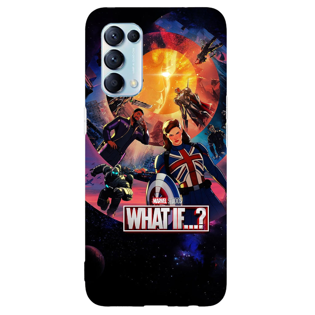 Husa compatibila cu Oppo Reno 5 4G model Parallel Universe, Silicon, TPU, Viceversa