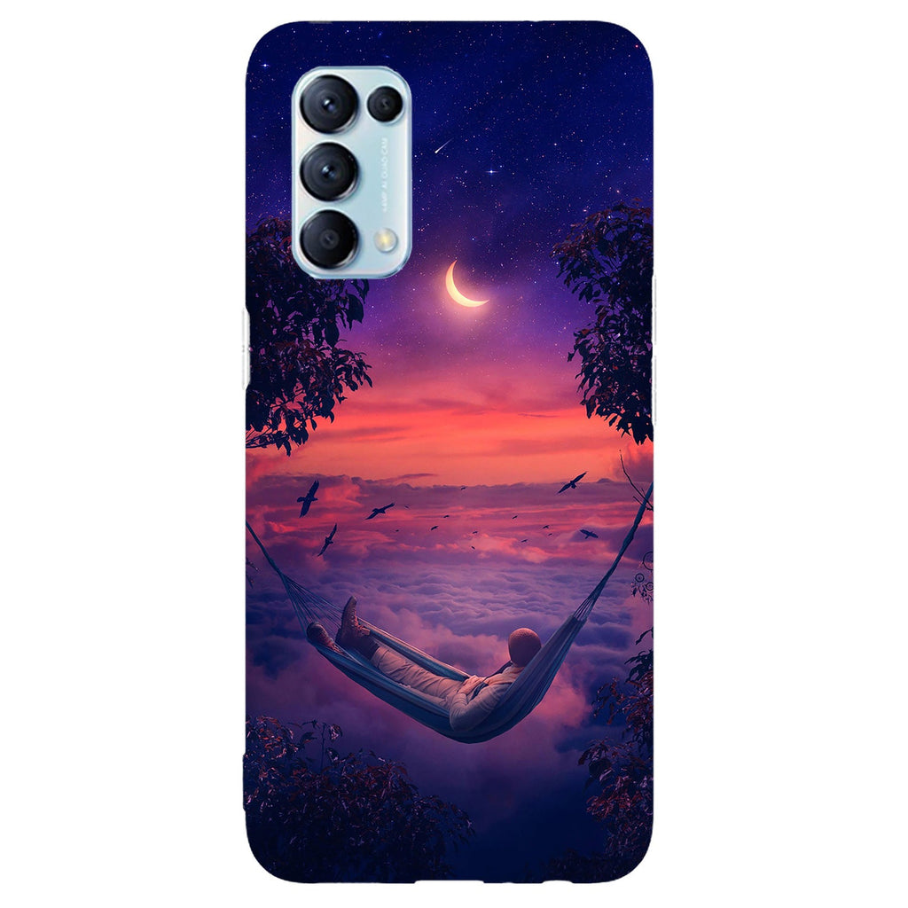 Husa compatibila cu Oppo Reno 5 4G model Perfect sleep, Silicon, TPU, Viceversa
