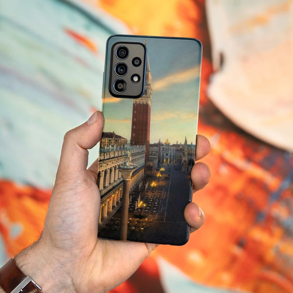 Husa compatibila cu Samsung Galaxy A73 5G model Piazza San Marco Venezia, Silicon, TPU, Viceversa