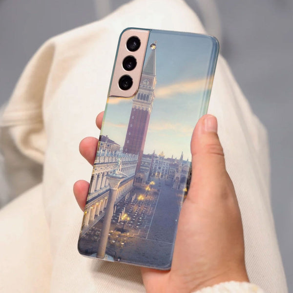 Husa Samsung Galaxy S21 FE model Piazza San Marco Venezia, Silicon, TPU, Viceversa