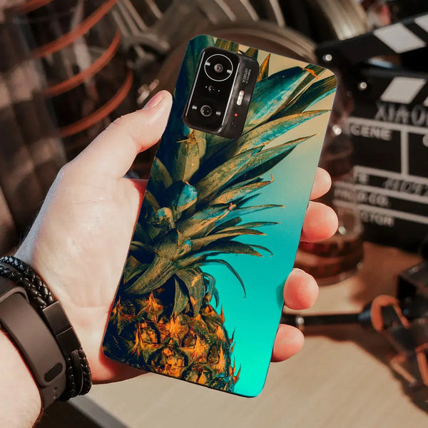 Husa compatibila cu Poco F3 Pro model Pineapple, Silicon, TPU, Viceversa - Viceversa