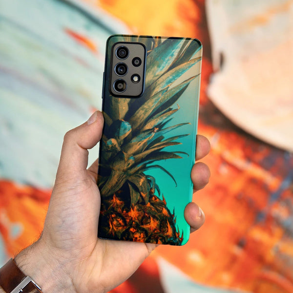 Husa compatibila cu Samsung Galaxy A73 5G model Pineapple, Silicon, TPU, Viceversa