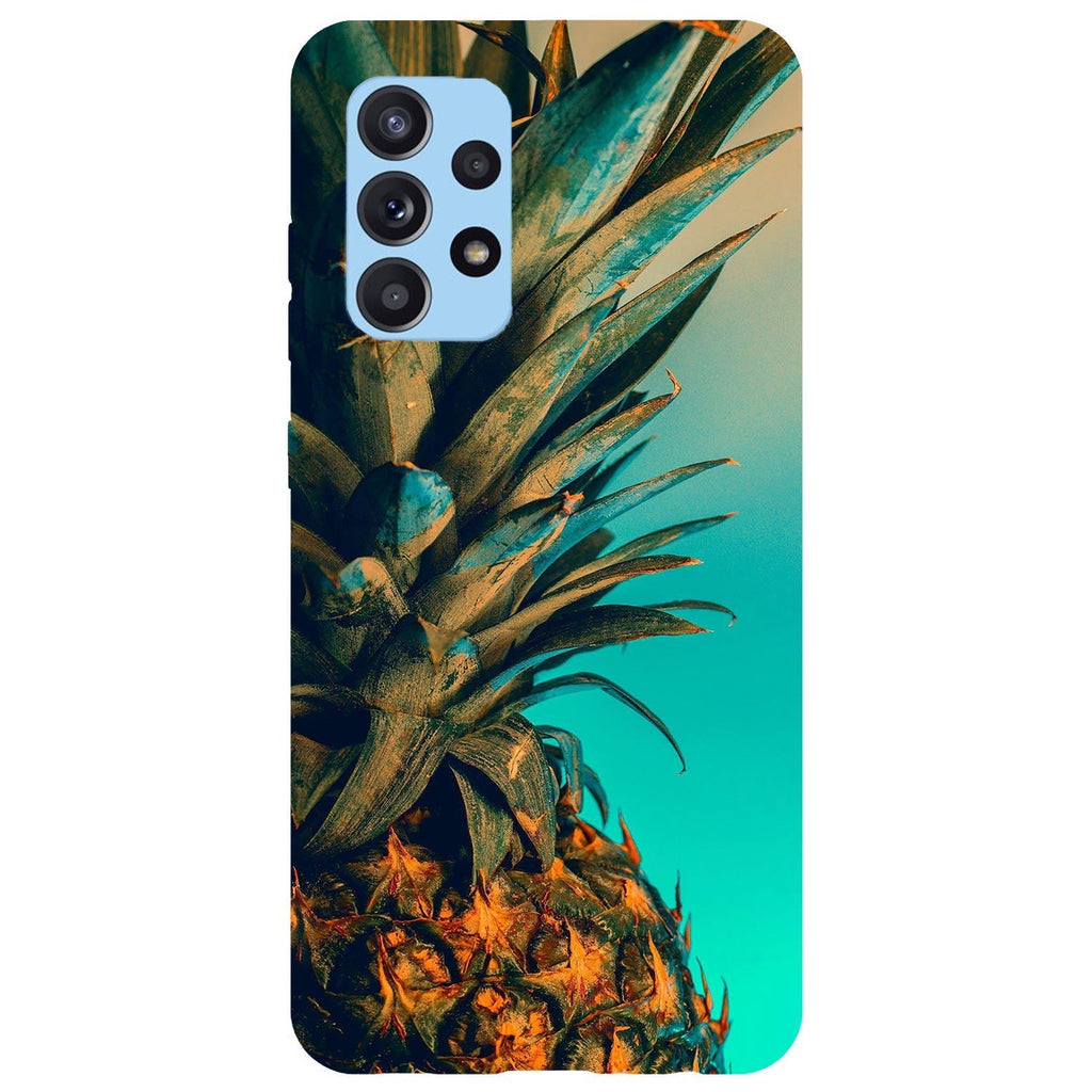 Husa compatibila cu Samsung Galaxy A73 5G model Pineapple, Silicon, TPU, Viceversa