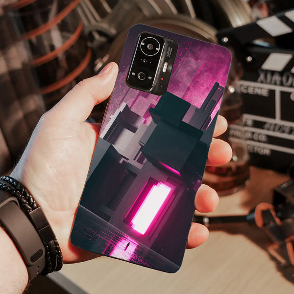 Husa compatibila cu Xiaomi Mi 9T model Pink Entrance, Silicon, TPU, Viceversa