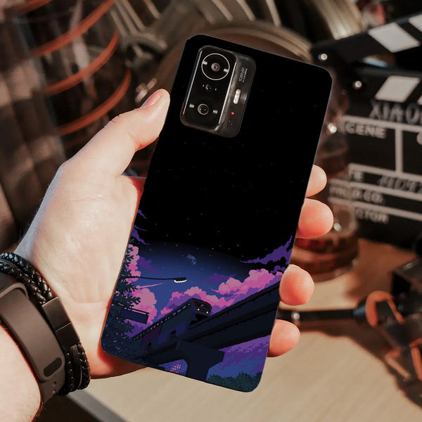 Husa compatibila cu Xiaomi Mi 11 Lite model Pixel train, Silicon, TPU, Viceversa