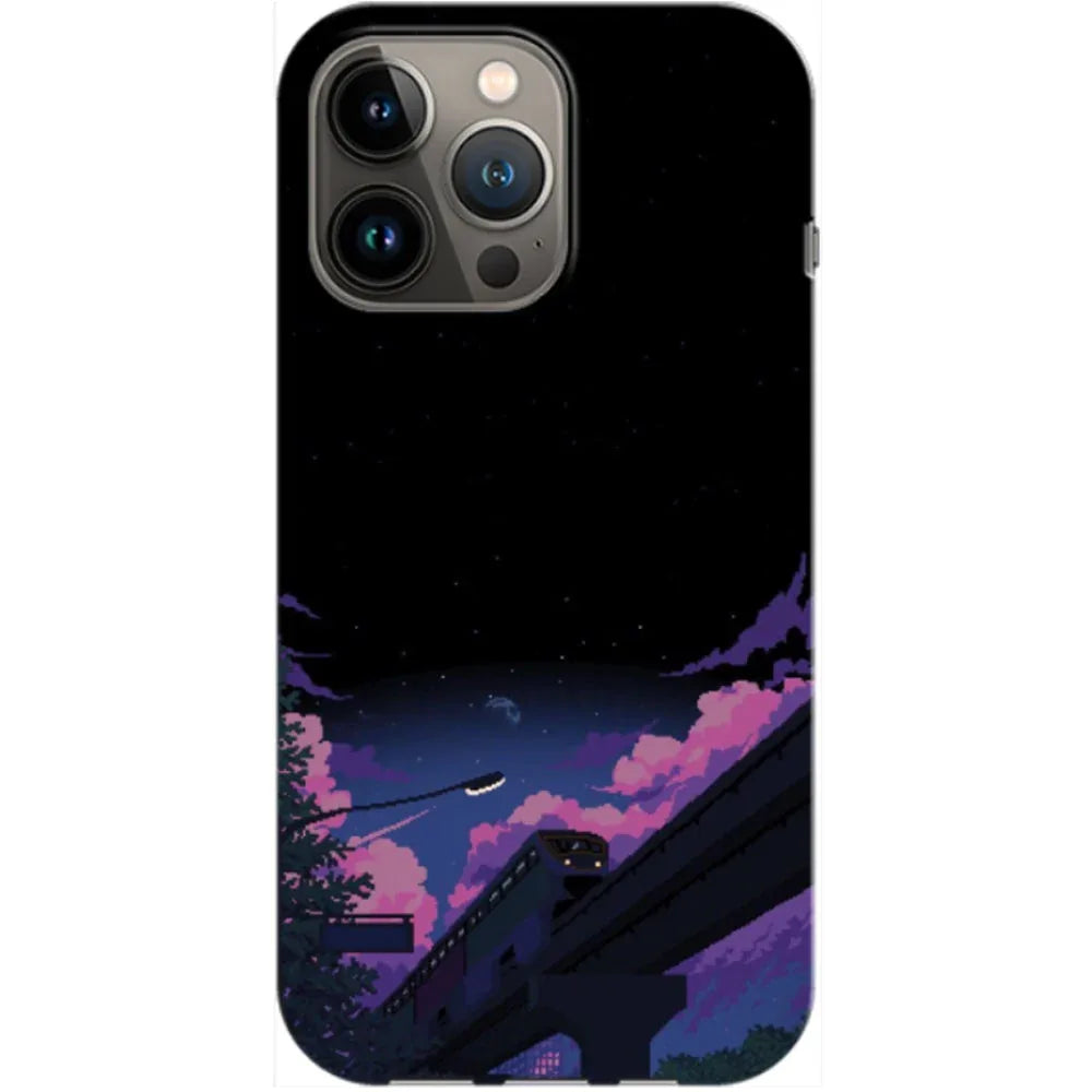 Husa Apple iPhone 11 Pro Max model Pixel train, Silicon, TPU, Viceversa - Viceversa