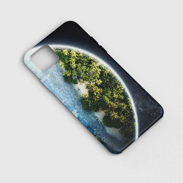 Husa compatibila cu Apple iPhone 12 Mini model Planet Island, Silicon, TPU, Viceversa - Viceversa