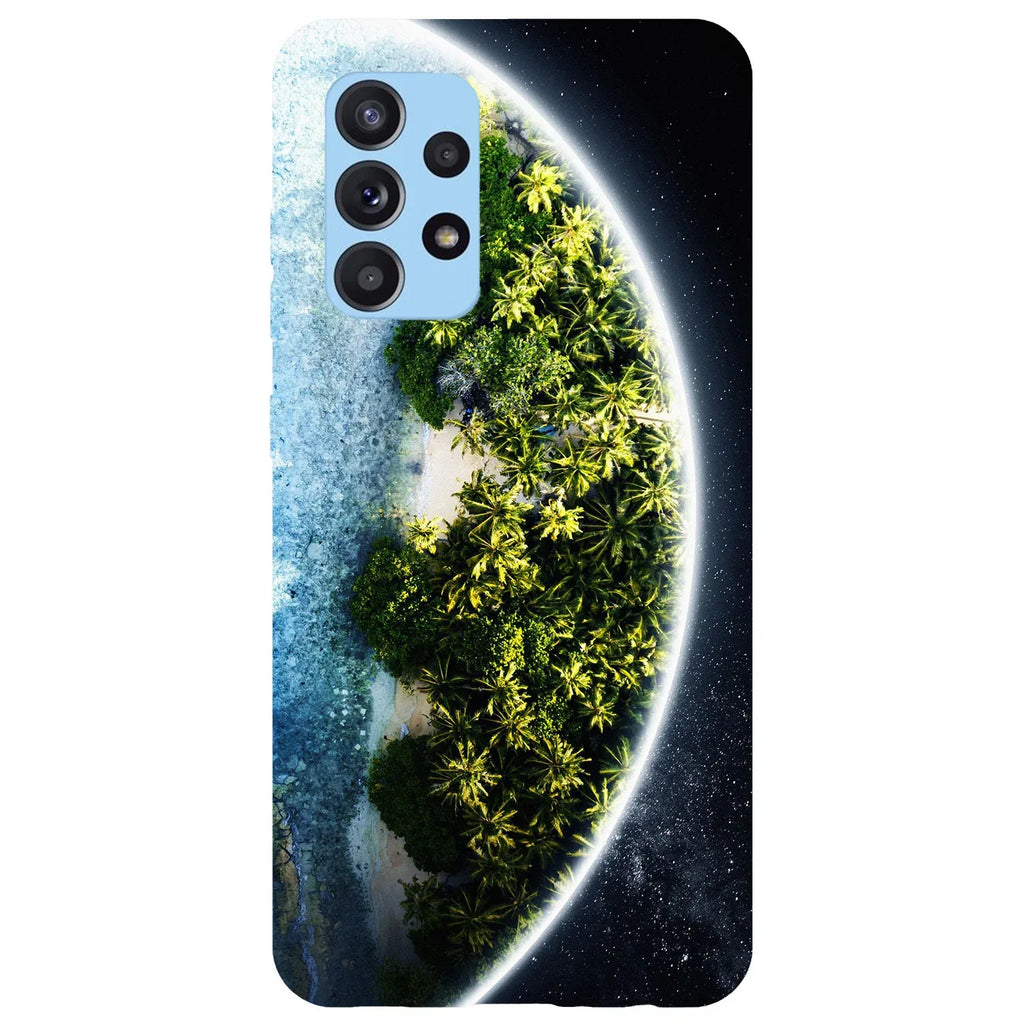 Husa compatibila cu Samsung Galaxy A53 5G model Planet Island, Silicon, TPU, Viceversa - Viceversa