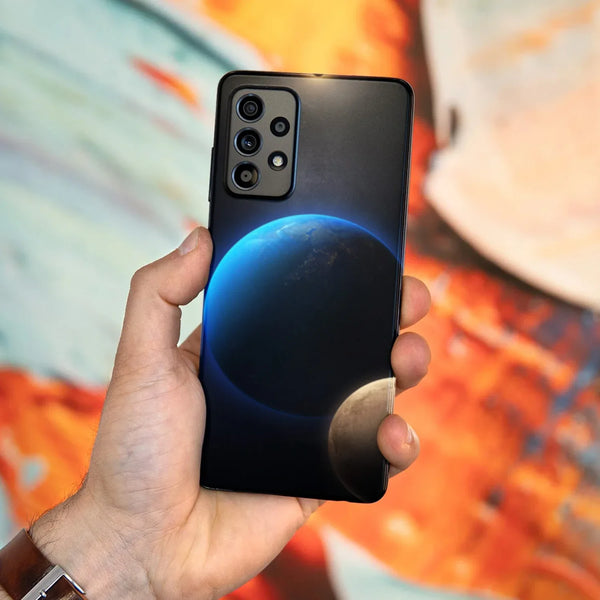 Husa compatibila cu Samsung Galaxy A53 5G model Planet orbit, Silicon, TPU, Viceversa - Viceversa