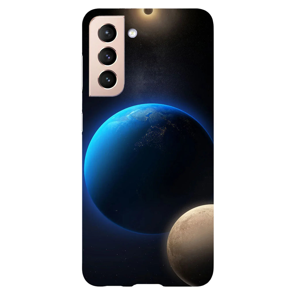Husa compatibila cu Samsung Galaxy S22 model Planet orbit, Silicon, TPU, Viceversa - Viceversa