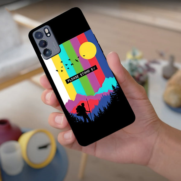 Husa compatibila cu Oppo Reno 5 4G model Please stand by, Silicon, TPU, Viceversa