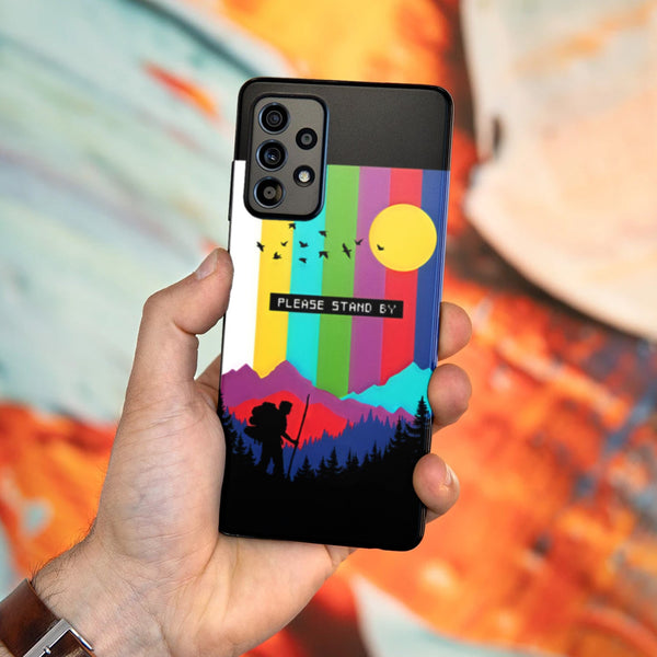 Husa Samsung Galaxy Galaxy A72 model Please stand by, Silicon, TPU, Viceversa