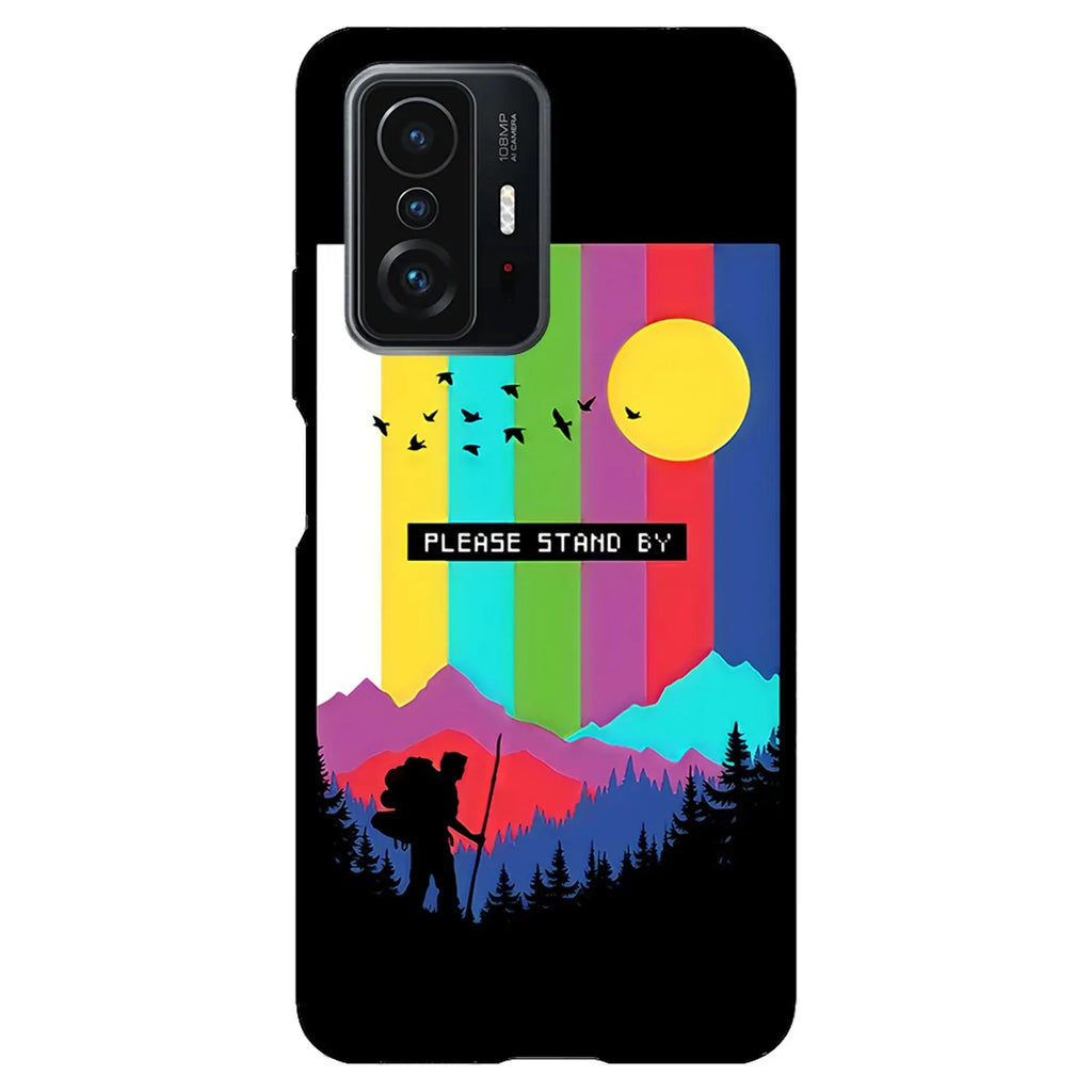 Husa compatibila cu Xiaomi Mi 11i model Please stand by, Silicon, TPU, Viceversa - Viceversa