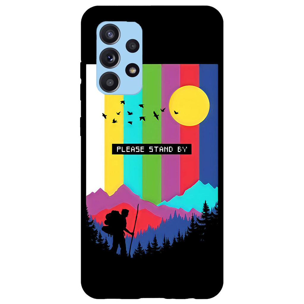 Husa Samsung Galaxy Galaxy A72 model Please stand by, Silicon, TPU, Viceversa