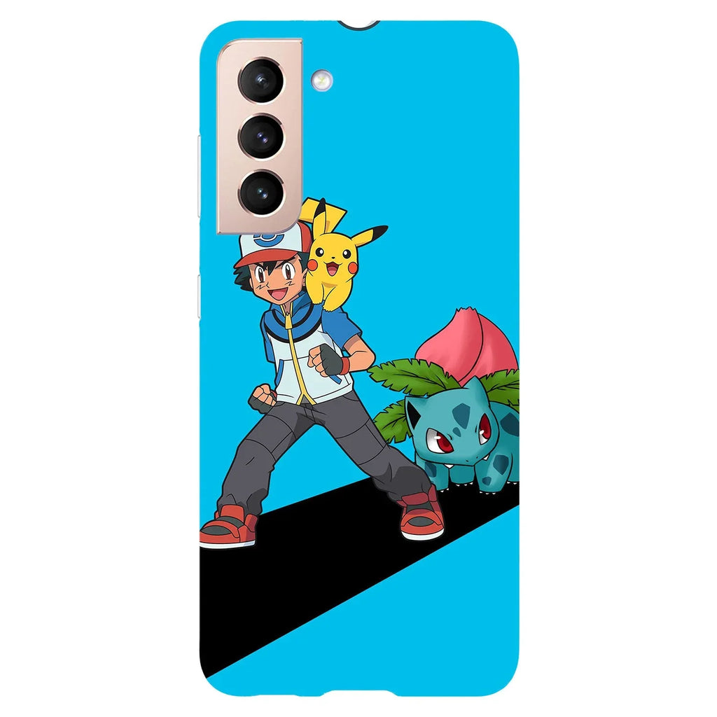 Husa compatibila cu Samsung Galaxy S21 FE model Pokemon Gotta catch them all, Silicon, TPU, Viceversa - Viceversa