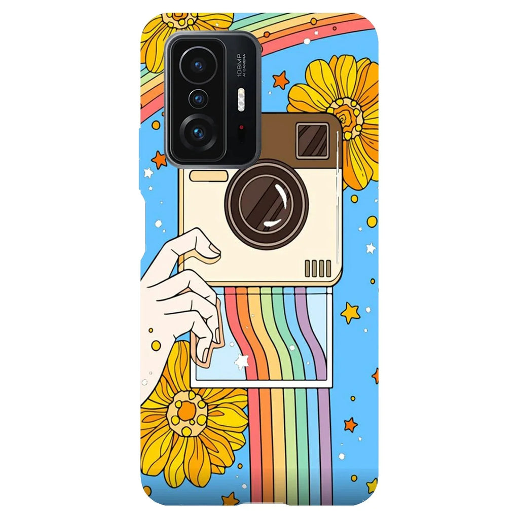 Husa compatibila cu Poco M3 Pro model Polaroid Rainbow, Silicon, TPU, Viceversa - Viceversa