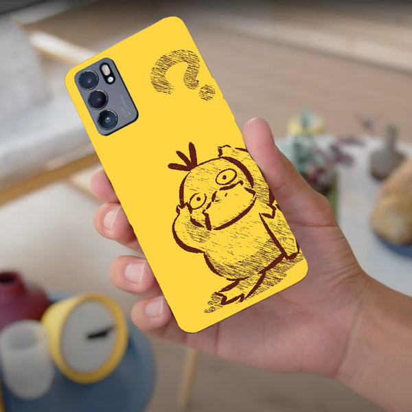 Husa compatibila cu Oppo Reno 5 4G model Psyduck, Silicon, TPU, Viceversa