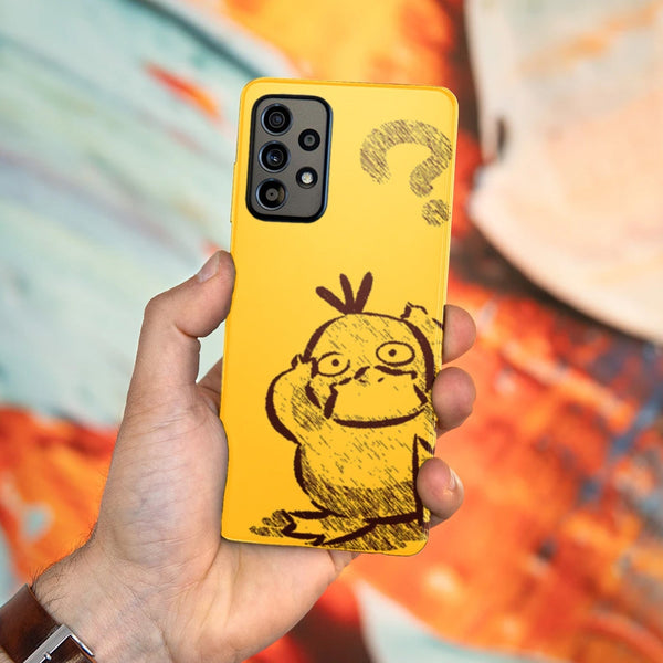 Husa compatibila cu Samsung Galaxy A73 5G model Psyduck, Silicon, TPU, Viceversa