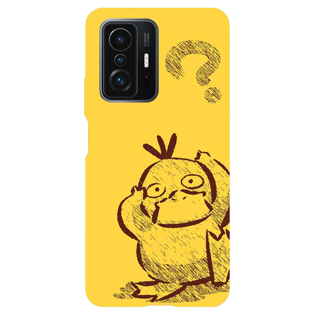 Husa compatibila cu Xiaomi Mi 11 Lite model Psyduck, Silicon, TPU, Viceversa