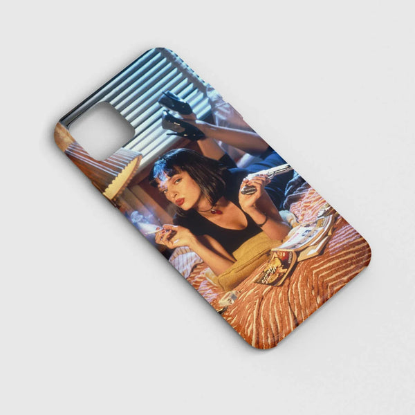 Husa compatibila cu Apple iPhone 11 Pro Max model Pulp Fiction, Silicon, TPU, Viceversa - Viceversa