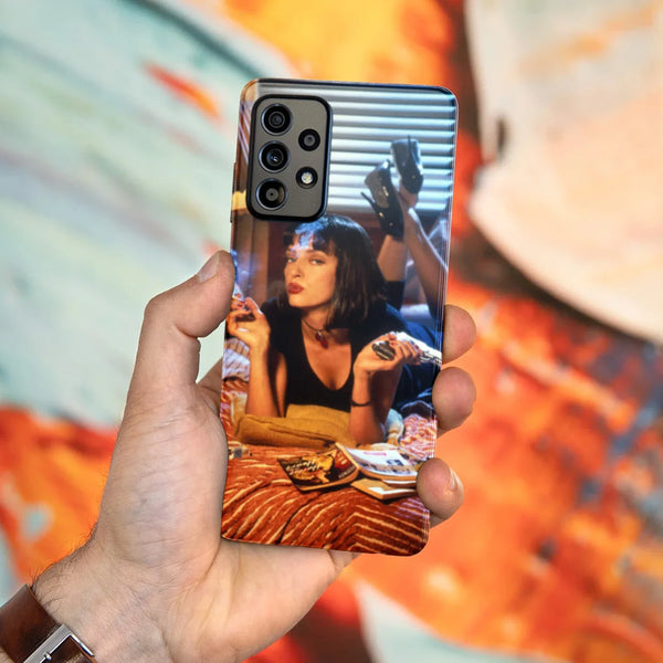 Husa compatibila cu Samsung Galaxy A53 5G model Pulp Fiction, Silicon, TPU, Viceversa - Viceversa