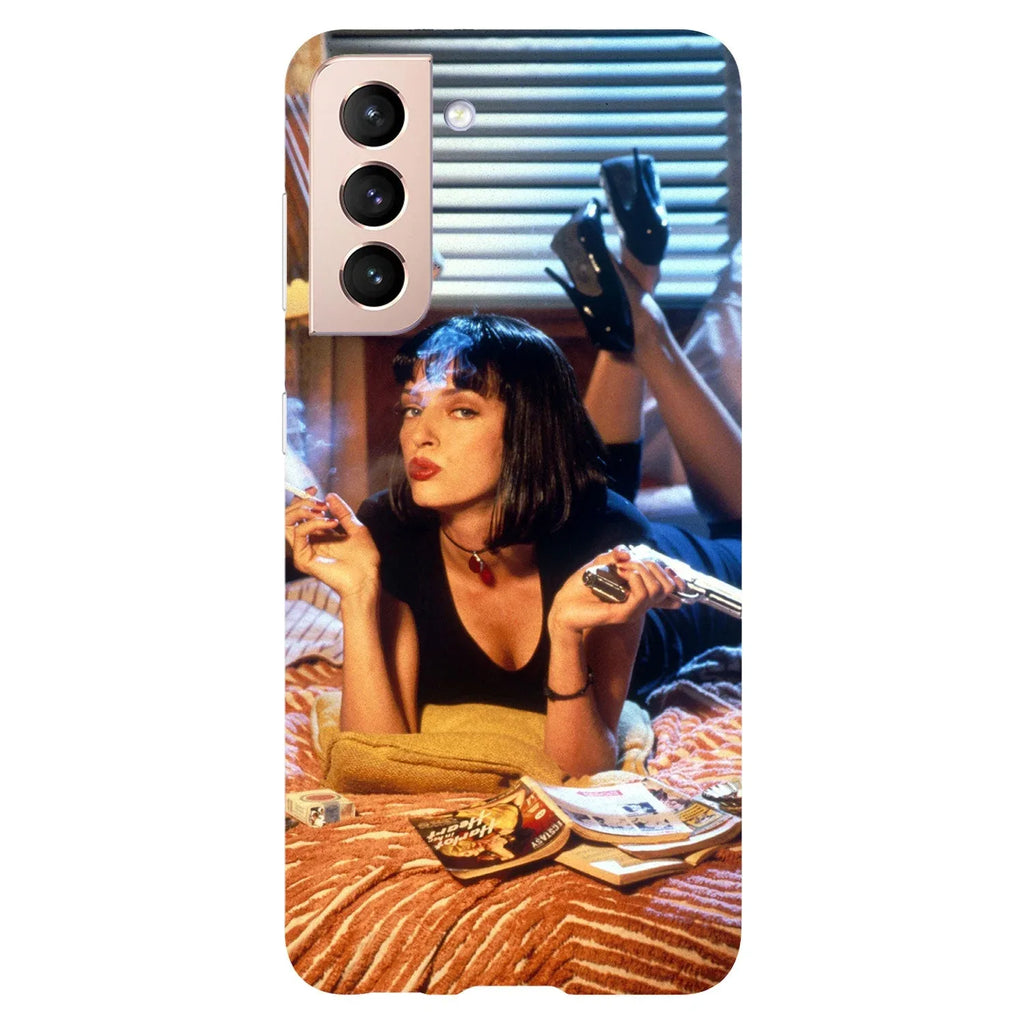 Husa compatibila cu Samsung Galaxy S20 Ultra model Pulp Fiction, Silicon, TPU, Viceversa - Viceversa