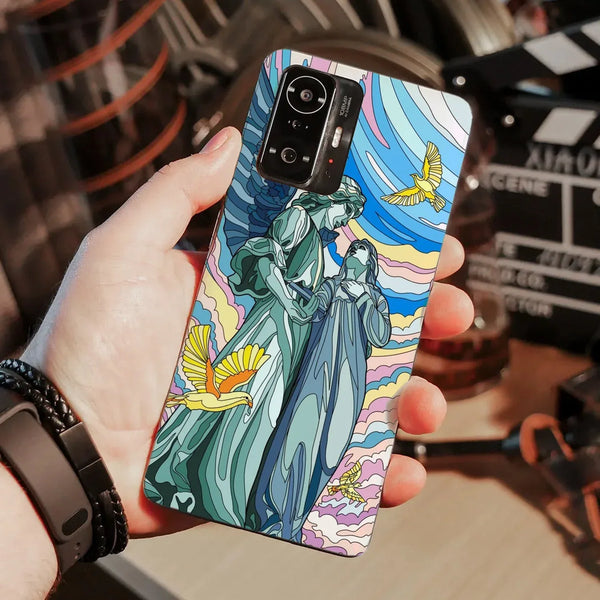 Husa compatibila cu Xiaomi Redmi 9A model Pure Art, Silicon, TPU, Viceversa - Viceversa