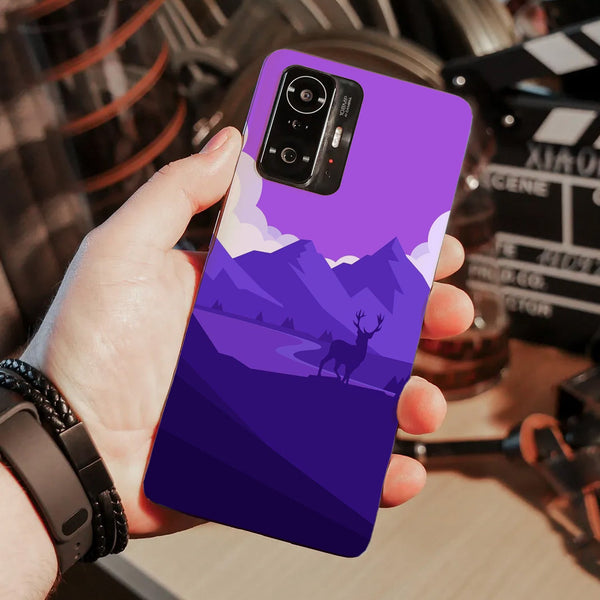 Husa compatibila cu Xiaomi Mi 9T model Purple Nature, Silicon, TPU, Viceversa