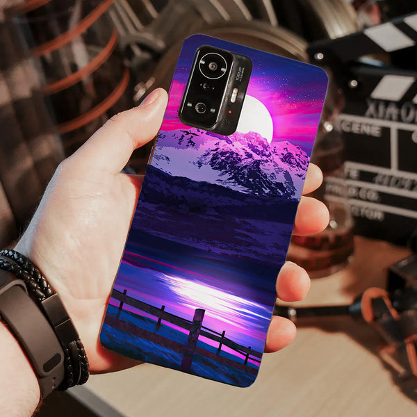 Husa compatibila cu Xiaomi Mi 11 Lite model Purple Night, Silicon, TPU, Viceversa