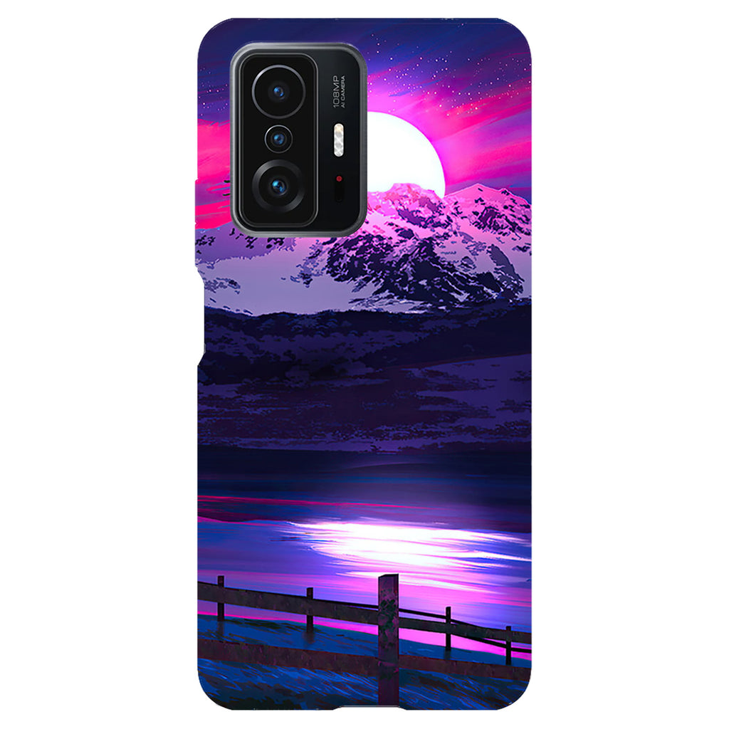 Husa compatibila cu Xiaomi Mi 11T Pro model Purple Night, Silicon, TPU, Viceversa