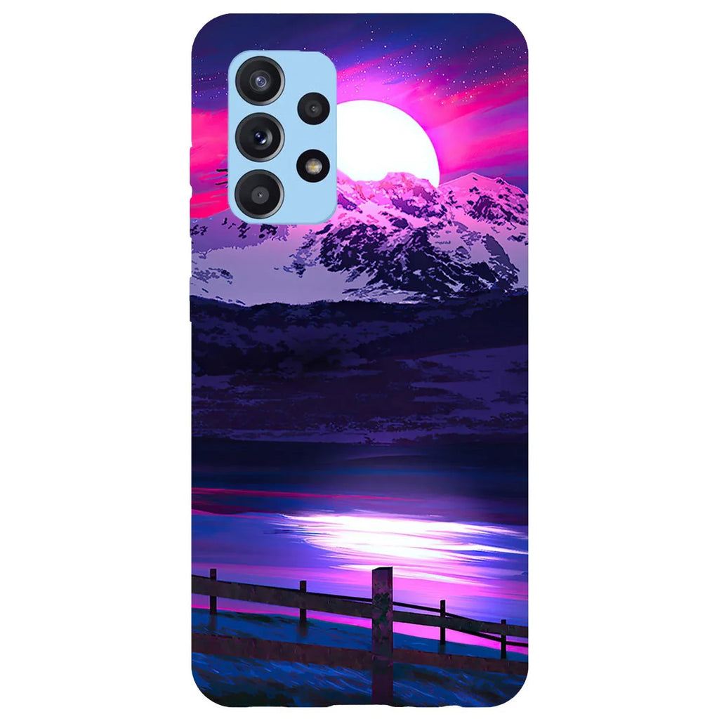 Husa Samsung Galaxy Galaxy A72 5G model Purple Night, Silicon, TPU, Viceversa - Viceversa