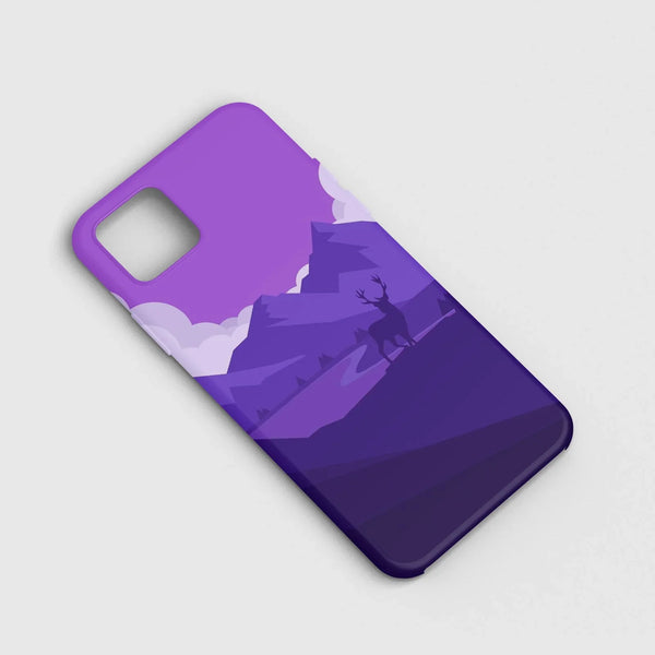 Husa Apple iPhone 12 Mini model Purple Nature, Silicon, TPU, Viceversa - Viceversa