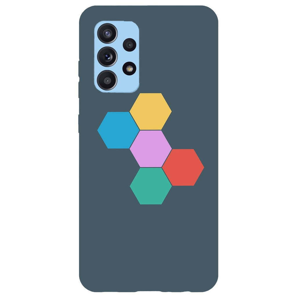 Husa compatibila cu Samsung Galaxy A73 5G model RGB, Silicon, TPU, Viceversa