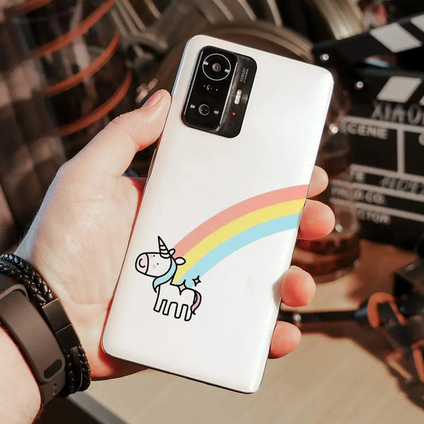 Husa compatibila cu Xiaomi Mi 11 Pro model Rainbow Unicorn, Silicon, TPU, Viceversa - Viceversa